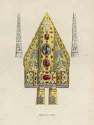 Mitria del XV secolo