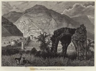 Palestina, Monte della Quarantena, da Gerico