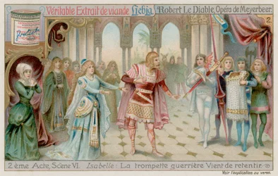 La principessa Isabelle dà a Robert una nuova armatura