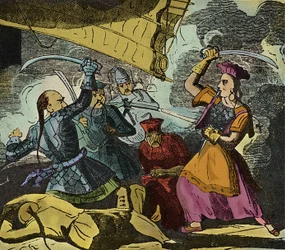 Shing Shi o Ching Shih (morta nel 1844). Pirata cinese del XIX secolo. Comandava una vera flotta con la quale sconfisse l