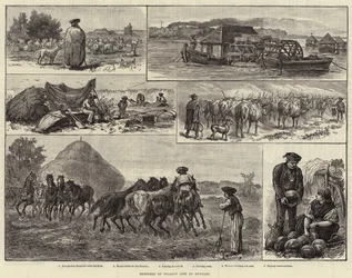 Schizzi di vita contadina in Ungheria