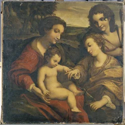 Il matrimonio mistico di Santa Caterina