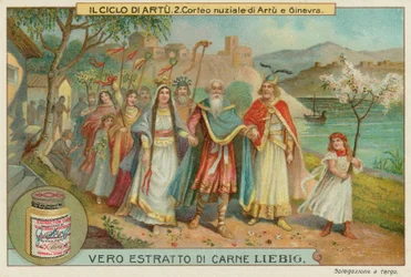 Il matrimonio di Re Artù e Regina Ginevra