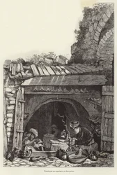 Negozio di un calzolaio, a Gerusalemme