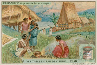 Villaggio Vietnamita nelle Montagne
