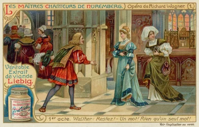 Walther ed Eva si incontrano nella cattedrale