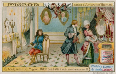 Wilhelm, Philine e Mignon