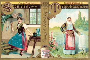 Giovane ragazza stiriana e donna greca di Tripoli, Arcadia