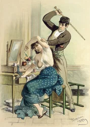 Storia di una donna "Fante di bastoni