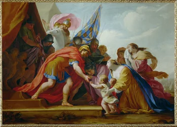 Volumnia e Verturia davanti a Coriolano - Volumnia e ...