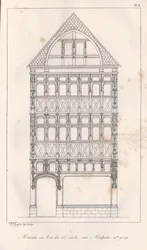 Casa in legno del XV secolo, rue Malpalu n. 90-92