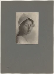 Una testa di studio, 1910 (foto)