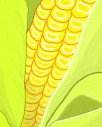 Spiga di grano (arte digitale)
