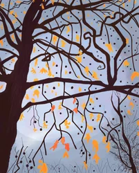 London Planetree , Brooklyn (arte digitale)