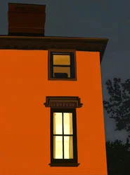 Edificio Orange, Brooklyn (arte digitale)