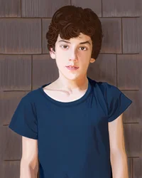 Ritratto di ragazzo, Brooklyn (arte digitale)