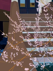 Stoop and Blooms, 2025 (arte digitale)