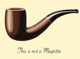 Questo non è un Magritte, 2025 (arte digitale)
