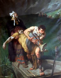 Trasporto dei morti, c. 1842-1896