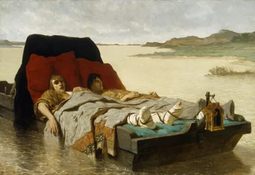 I figli di Clodoveo II, 1880