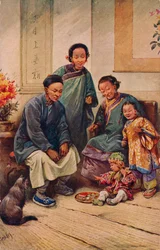 Compleanno di un bambino, c1910