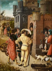 Scena della vita di San Rocco