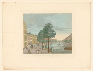 Veduta del Herengracht presso la Spiegelstraat ad Amsterdam