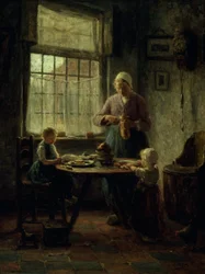Un Pasto in Famiglia, c.1890