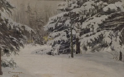 Inverno sulle isole di San Pietroburgo, 1912