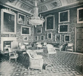 La sala del consiglio del Castello di Windsor