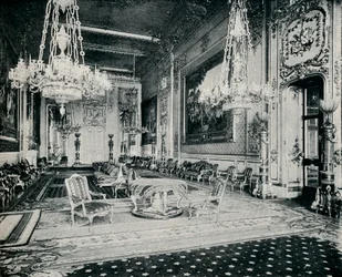 La grande sala di ricevimento, Castello di Windsor, c1899, 1901