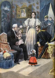 Visita del presidente inglese Felix Faure in Russia