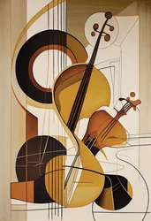 Musica astratta, un violino