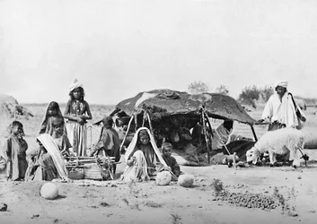 Un accampamento estivo in Balochistan, 1902