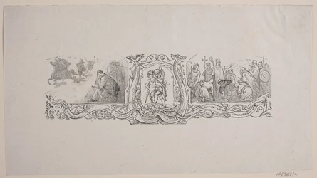 Il santo vescovo Jon e Sæmund Frode