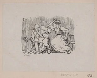 Illustrazione per "Askeladden che Ottenne la Principessa per Sposarsi"