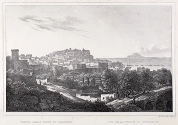 Veduta della città di Pozzuoli