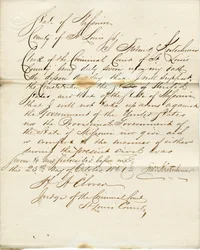 Giuramento di fedeltà di Frederick Kretschmar, Stato del Missouri, Contea di St. Louis