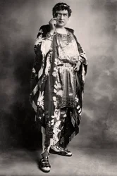 Herbert Beerbohm Tree 1853-1917, attore inglese, inizio 20° secolo