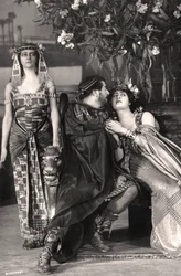 Herbert Beerbohm Tree, Constance Collier e Alice Crawford, attori inglesi, 1907