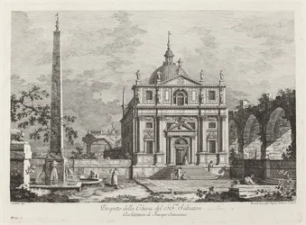 Prospetto della Chiesa del SS. Salvatore