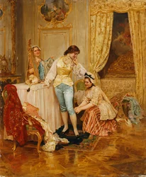 Preparativi per un ballo in maschera