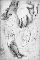 Studio per la figura di San Francesco
