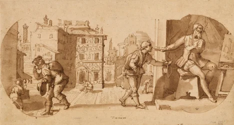 Episodio della vita di Taddeo Zuccaro
