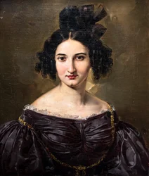 Ritratto di donna, prima del 1840 (olio su tela)