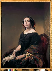 Ritratto della scrittrice cubana Gertrudis Gomez de Avellaneda