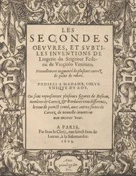 Les Secondes Oeuvres, et Subtiles Inventions De Lingerie du Seigneur Federic de Vinciolo V