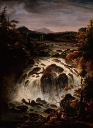 La cascata di Imatra in Finlandia