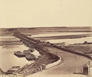 Ponte di Barche sul Jumna, Preso da Lulim Ghur