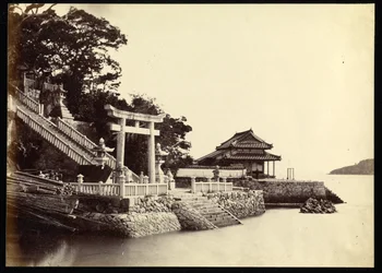 Ingresso del Tempio di Kami-Hamayou a Shimonoseki